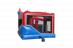 BB2319 Castle20Tower20520in20120Module20Combo HR 04 1715645494 Castle Tower 5-in-1 Bounce House W/Slide