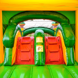 JCX CFD32RAF 03 1714179625 Fiesta Dual Lane Bounce House W/Slide