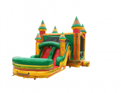 Fiesta Dual Lane Bounce House W/Slide